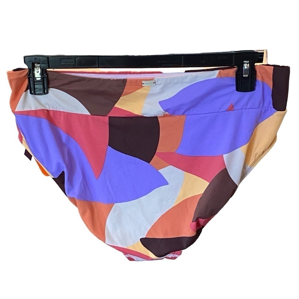 Freely Swim Bottoms Womens Size XL NWT  High Waisted Geometric Print - Picture 3 of 7